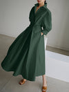 Madison | Elegante Jurk met Lange Mouwen en Kraag
