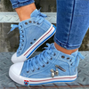 Shirly | Trendy Denim Stijl Schoenen voor Vrouwen
