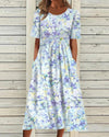 Daisy | Vintage Bloemenprint jurk voor Zelfvertrouwen en Schoonheid