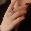 Amethyst | Kristall Diamantring für stilvolle Frauen