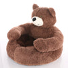 BearHugBed | Perfetto letto per animali domestici per il tuo amico peloso - Letto per cani Letto per gatti