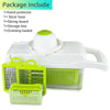 MULTI-CUTTER™ | Multifunctionele groentensnijder | Incl. 7 opzetstukken - HYPEBAY NL