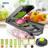 MULTI-CUTTER™ | Multifunctionele groentensnijder | Incl. 7 opzetstukken - HYPEBAY NL