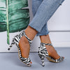 Ava | Modische Damensandalen mit Absatz