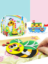 3D Critter - Puzzle adesivo educativo per bambini
