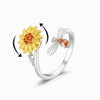Spinning Sunflower Ring | Kalmerend Effect | 1+1 GRATIS - HYPEBAY NL