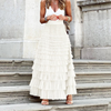 Jenna | Elegante Lange Rok met Ruches voor Dames