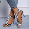 Ava | Modische Damensandalen mit Absatz